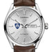 JHU School of Medicine Men's TAG Heuer Automatic Day/Date Carrera with Silver Dial