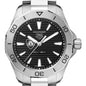 JHU School of Medicine Men's TAG Heuer Steel Aquaracer with Black Dial Shot #1