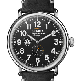 JHU School of Medicine Shinola Watch, The Runwell 47 mm Black Dial Shot #1