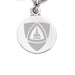 JHU School of Medicine Sterling Silver Charm