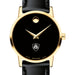 JHU School of Medicine Women's Movado Gold Museum Classic Leather