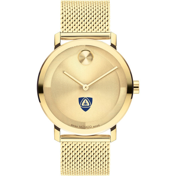 Johns Hopkins School of Medicine Men&#39;s Movado BOLD Gold with Mesh Bracelet Shot #2