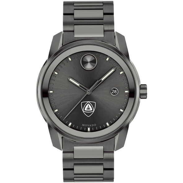 Johns Hopkins School of Medicine Men&#39;s Movado BOLD Gunmetal Grey with Date Window Shot #2