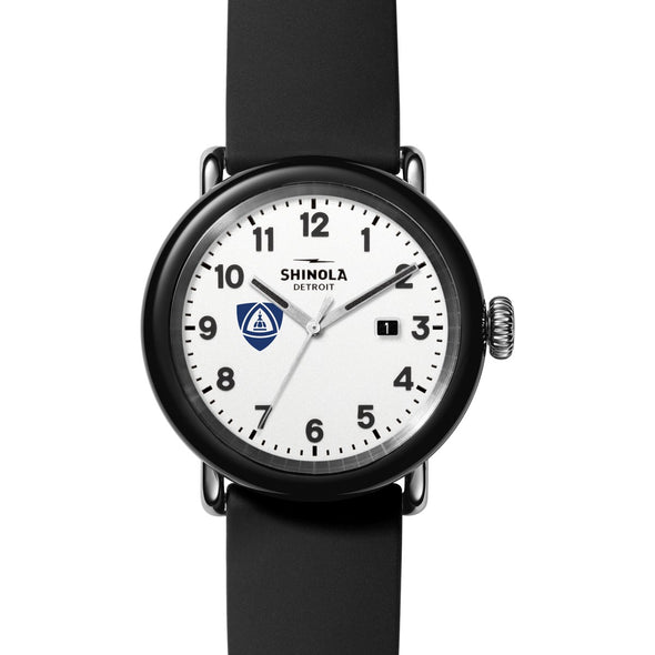 Johns Hopkins School of Medicine Shinola Watch, The Detrola 43 mm White Dial at M.LaHart &amp; Co. Shot #2