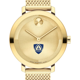 Johns Hopkins School of Medicine Women&#39;s Movado Bold Gold with Mesh Bracelet Shot #1