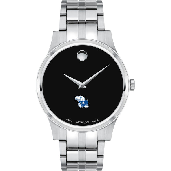 Kansas Men&#39;s Movado Collection Stainless Steel Watch with Black Dial Shot #2