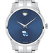 Kansas Men's Movado Collection Stainless Steel Watch with Blue Dial