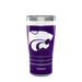 Kansas State 20 oz. Stainless Steel Tervis Tumblers with Slider Lids - Set of 2