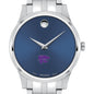 Kansas State Men's Movado Collection Stainless Steel Watch with Blue Dial Shot #1