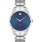 Kansas State Men's Movado Collection Stainless Steel Watch with Blue Dial Shot #2