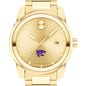 Kansas State University Men's Movado BOLD Gold with Date Window Shot #1