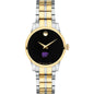 Kansas State Women's Movado Collection Two-Tone Watch with Black Dial Shot #2