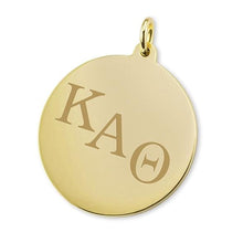 Kappa Alpha Theta 18K Gold Charm Shot #1