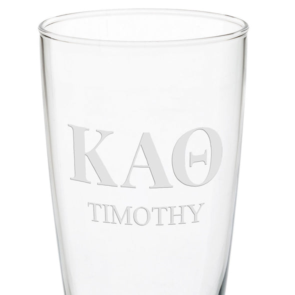 Kappa Alpha Theta 20oz Pilsner Glasses - Set of 2 Shot #3