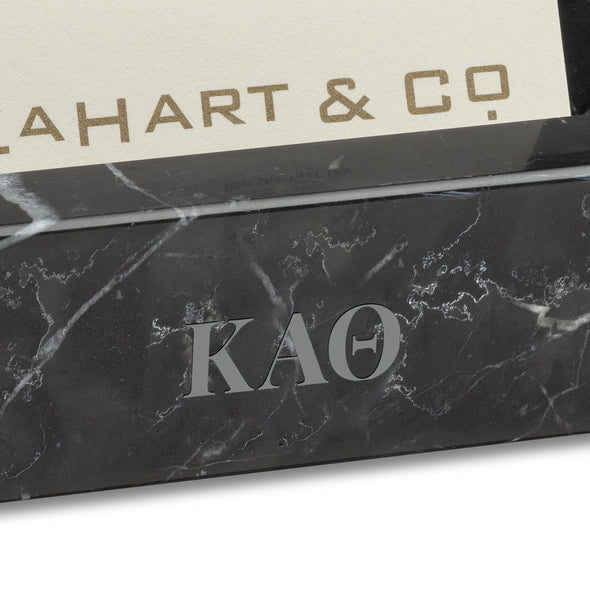 Kappa Alpha Theta Marble Business card holder Shot #2