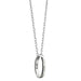 Kappa Alpha Theta Monica Rich Kosann "Carpe Diem" Poesy Ring Necklace in Silver