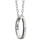 Kappa Alpha Theta Monica Rich Kosann "Carpe Diem" Poesy Ring Necklace in Silver Shot #2