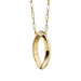 Kappa Alpha Theta Monica Rich Kosann Poesy Ring Necklace in Gold