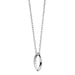 Kappa Alpha Theta Monica Rich Kosann Poesy Ring Necklace in Silver