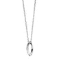 Kappa Alpha Theta Monica Rich Kosann Poesy Ring Necklace in Silver Shot #1