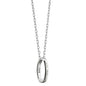 Kappa Kappa Gamma Monica Rich Kosann "Carpe Diem" Poesy Ring Necklace in Silver Shot #1