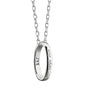 Kappa Kappa Gamma Monica Rich Kosann "Carpe Diem" Poesy Ring Necklace in Silver Shot #2