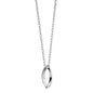 Kappa Kappa Gamma Monica Rich Kosann Poesy Ring Necklace in Silver Shot #1