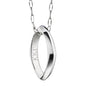 Kappa Kappa Gamma Monica Rich Kosann Poesy Ring Necklace in Silver Shot #2