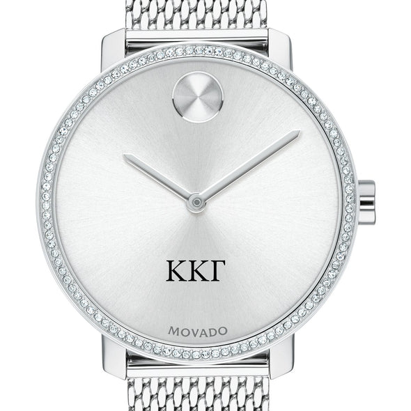 Kappa Kappa Gamma Women&#39;s Movado Bold with Crystal Bezel &amp; Mesh Bracelet Shot #1