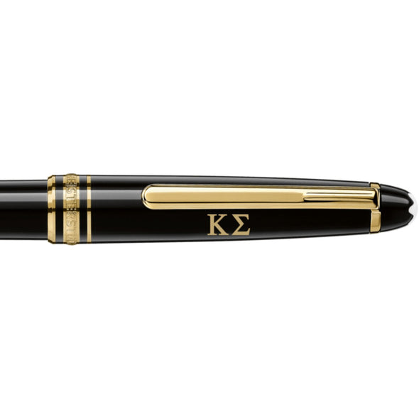 Kappa Sigma Montblanc Meisterstück Classique Ballpoint Pen in Gold Shot #2