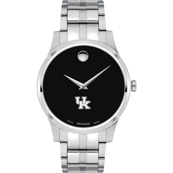 Kentucky Men&#39;s Movado Collection Stainless Steel Watch with Black Dial Shot #2