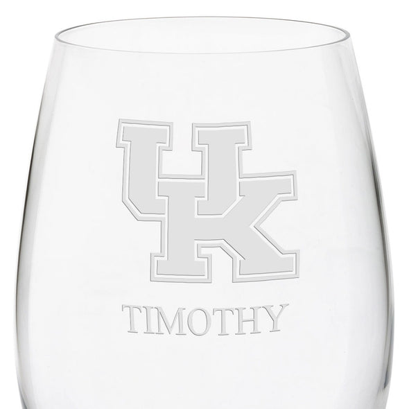 Kentucky Red Wine Glasses Shot #3