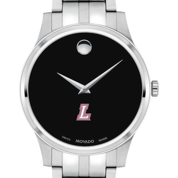 Lafayette Men&#39;s Movado Collection Stainless Steel Watch with Black Dial Shot #1