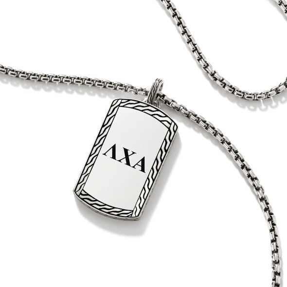 Lambda Chi Alpha Dog Tag by John Hardy with Box Chain Shot #3