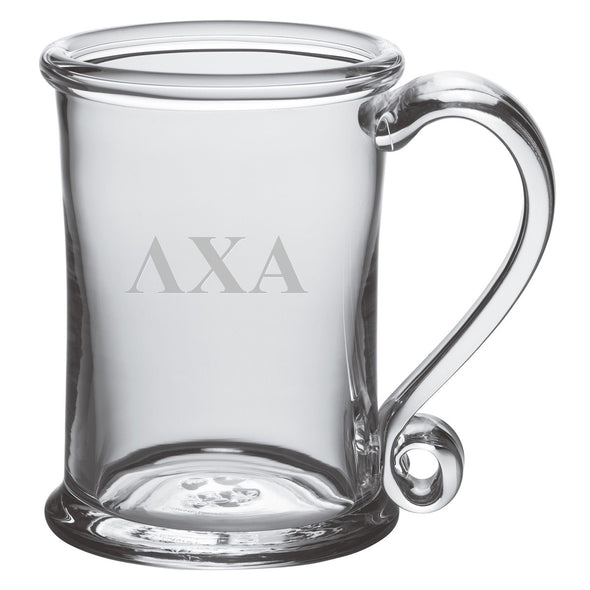 Lambda Chi Alpha Glass Tankard by Simon Pearce Shot #1