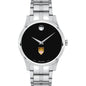 Lehigh Men's Movado Collection Stainless Steel Watch with Black Dial Shot #2