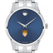 Lehigh Men's Movado Collection Stainless Steel Watch with Blue Dial