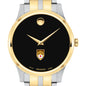 Lehigh Men's Movado Collection Two-Tone Watch with Black Dial Shot #1