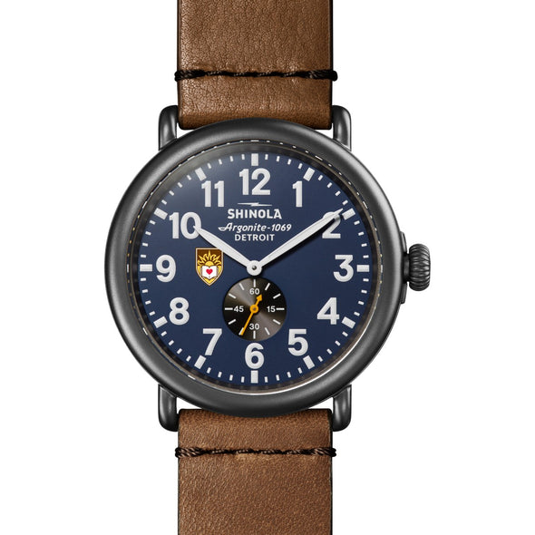 Lehigh Shinola Watch, The Runwell 47 mm Midnight Blue Dial Shot #2