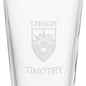 Lehigh University 16 oz Pint Glass Shot #3