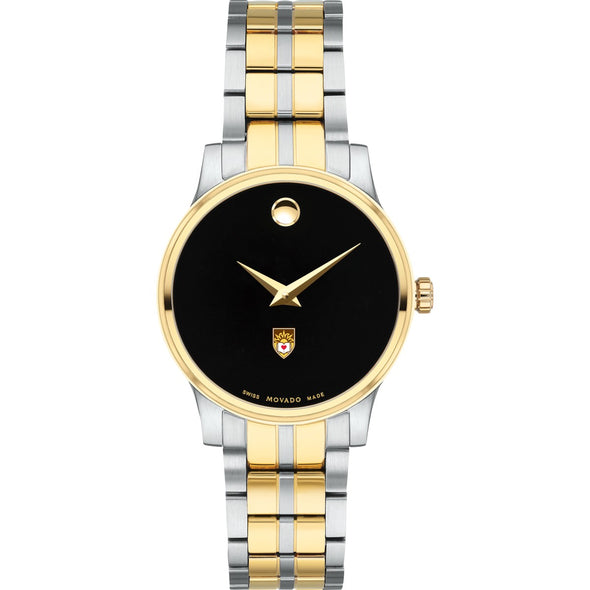 Lehigh Women&#39;s Movado Collection Two-Tone Watch with Black Dial Shot #2