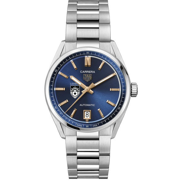 Lehigh Women&#39;s TAG Heuer Steel Carrera with Blue Dial Shot #2