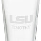 Louisiana State University 16 oz Pint Glass Shot #3