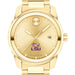 Louisiana State University Men's Movado BOLD Gold with Date Window