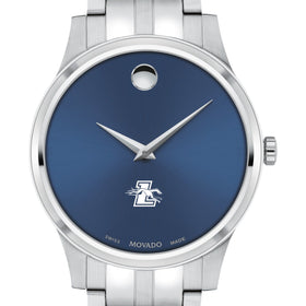 Loyola Men&#39;s Movado Collection Stainless Steel Watch with Blue Dial Shot #1