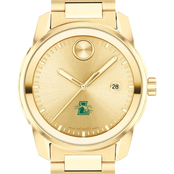 Loyola University Men&#39;s Movado BOLD Gold with Date Window Shot #1