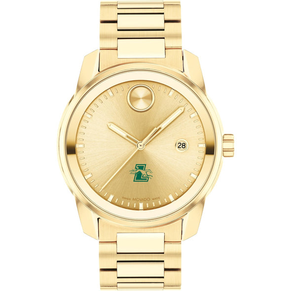 Loyola University Men&#39;s Movado BOLD Gold with Date Window Shot #2