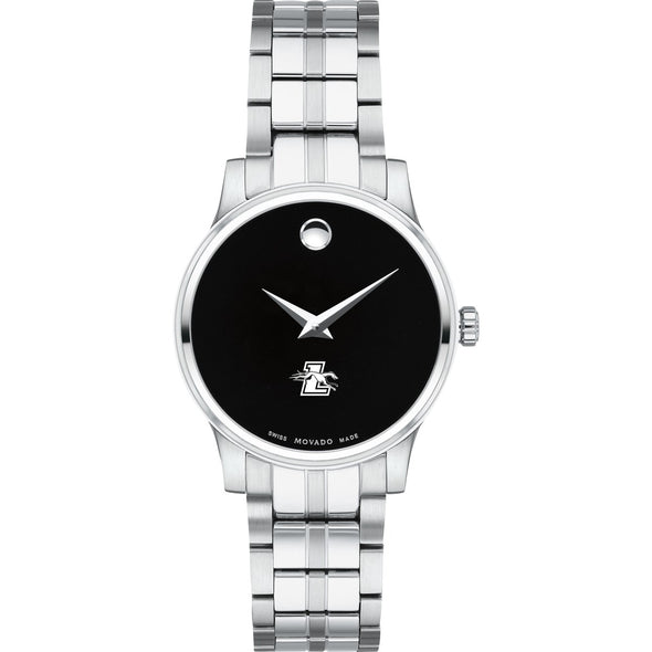 Loyola Women&#39;s Movado Stainless Steel Watch with Black Dial Shot #2