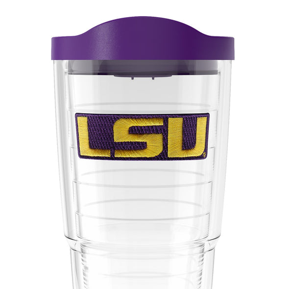 LSU 24 oz. Tervis Tumblers with Emblem - Set of 2 Shot #2