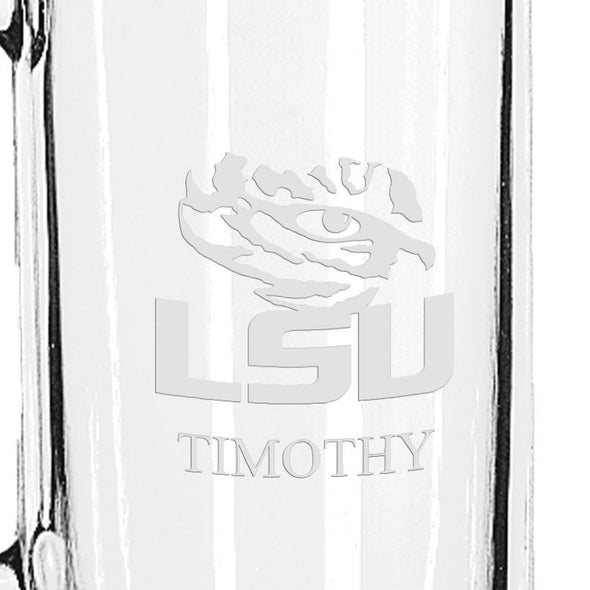 LSU 25 oz Beer Mug Shot #3